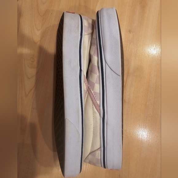 Lilac/pink checkered vans - Picture 4 of 5